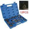 Rewind Back Brake Piston Compressor Tool Kit Set 1 Set 12PCS/13PCS/18PCS/21PCS/22PCS Durable And Reliable Convenient Car Disc Brake Caliper Universal