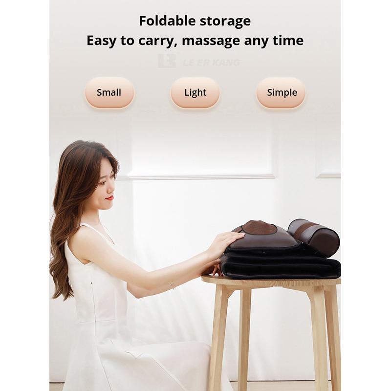 Электрическая массажная подушка для тела, вибрационный коврик, массажер для спины, массажная подушка для шеи, массажный матрас, забота о здоровье