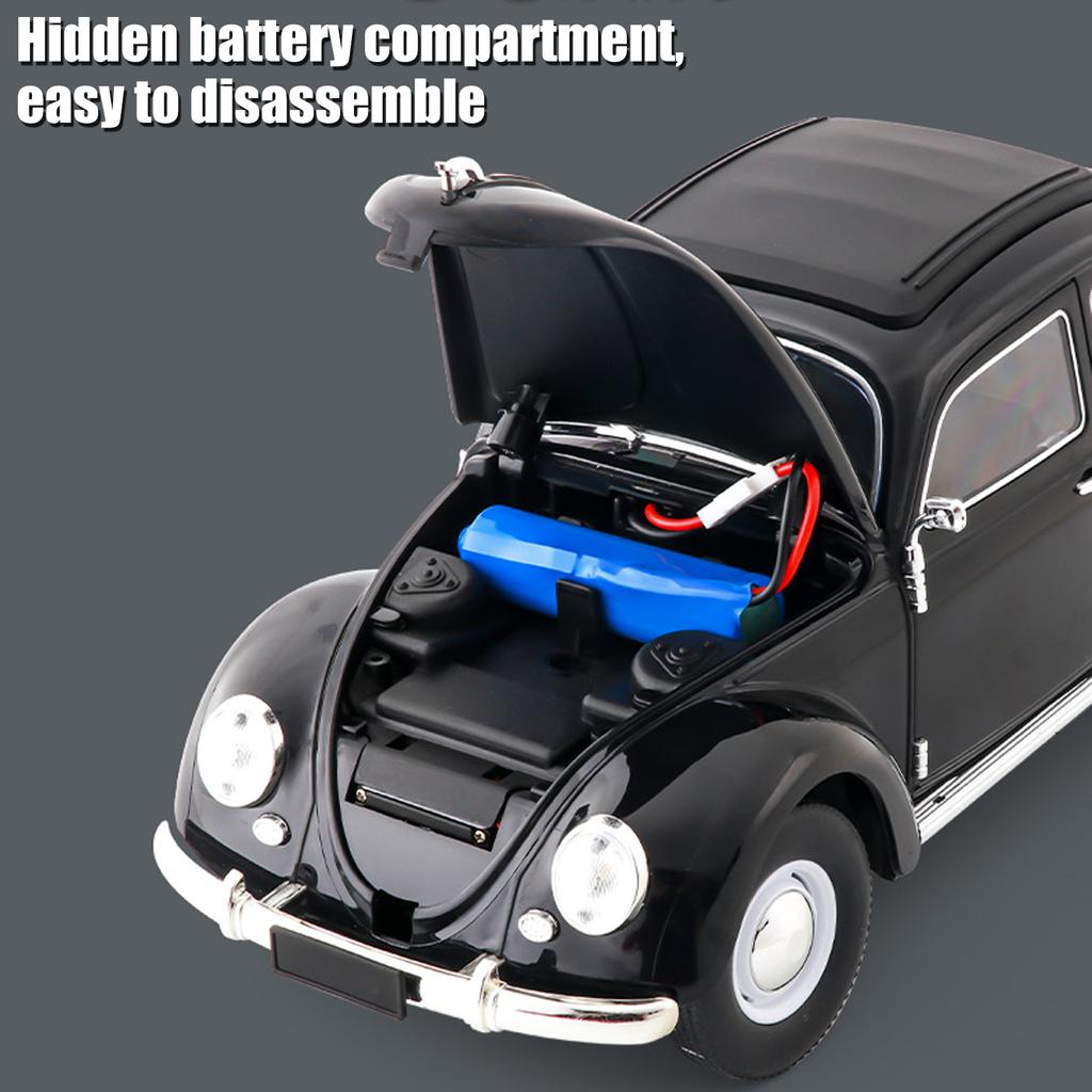 1:16 2,4 ГГц радиоуправляемых машинок 4CH полномасштабная игрушечная машинка задний привод светодиодный дальний свет 1950 модели