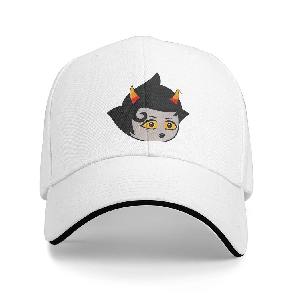 Karkat Vantas Baseball Cap Vintage Homestucks Manga Sandwich Hats Unisex Style Adjustable Headwear Activities