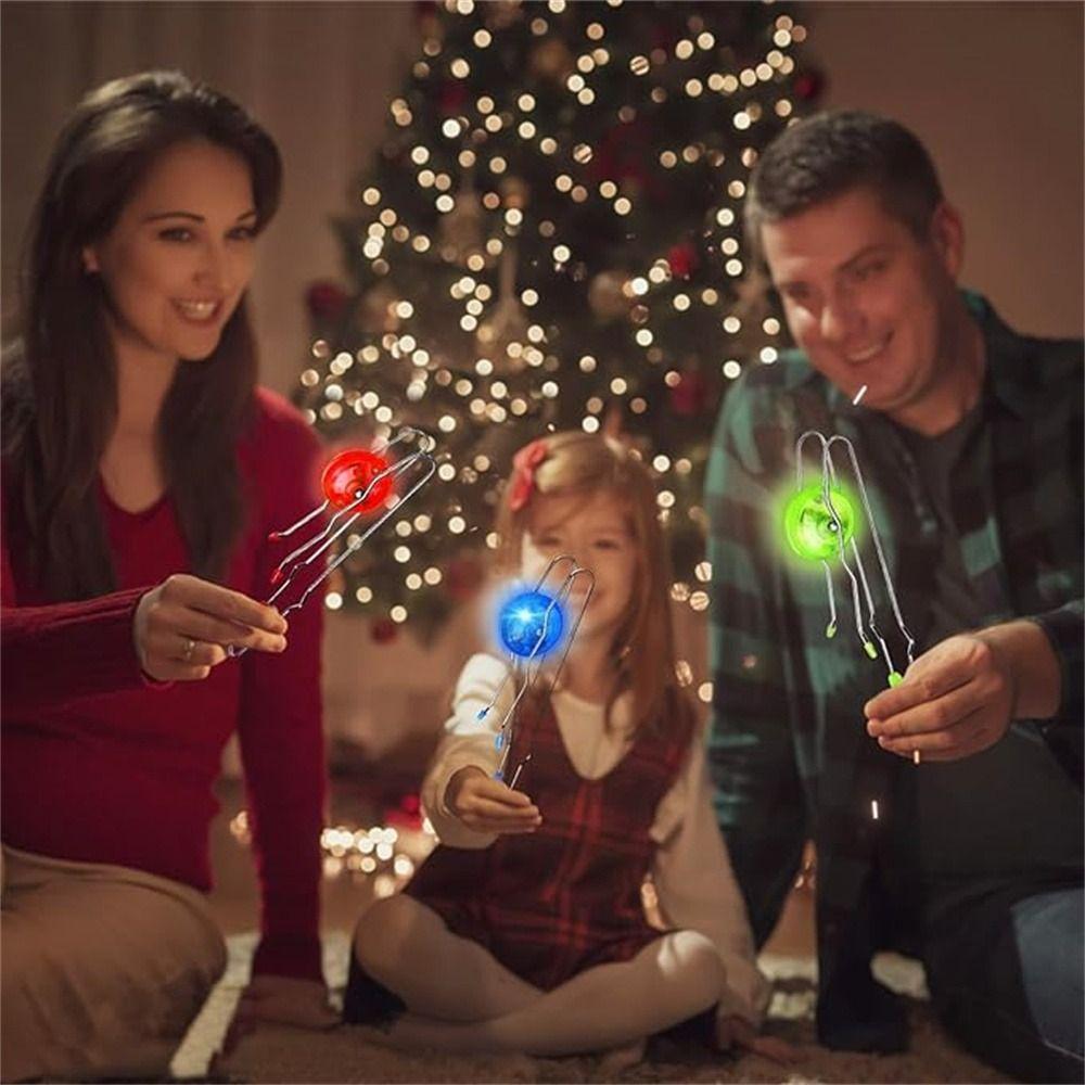 Sensory Toys Magnetic Rail Yoyo Flashing Lighted Up Twirlers Magnetic Gyro Wheel  Boys Girls