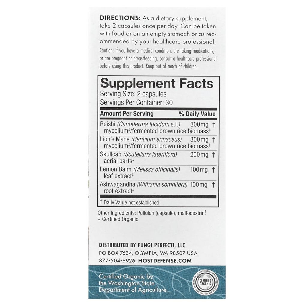 Mushrooms™, Mycobotanicals®, Stress Decompress®, 60 Capsules