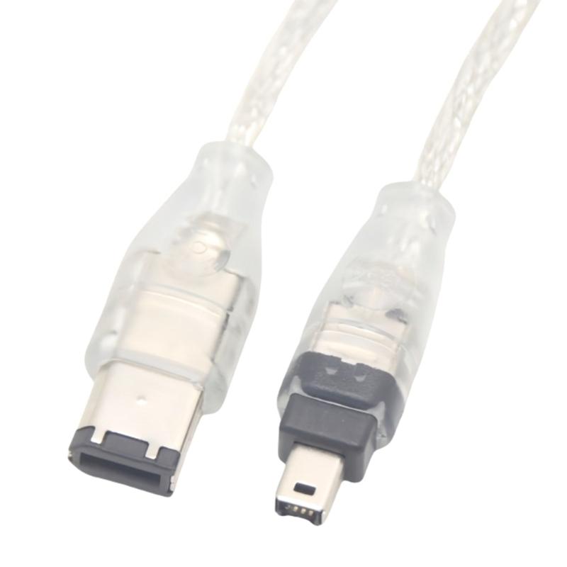 USB-кабель для передачи данных 1394 для камер, высокая скорость 400 Мбит/с, корпус из АБС-пластика, 1,5 м, кабель данных IEEE1394 150 см