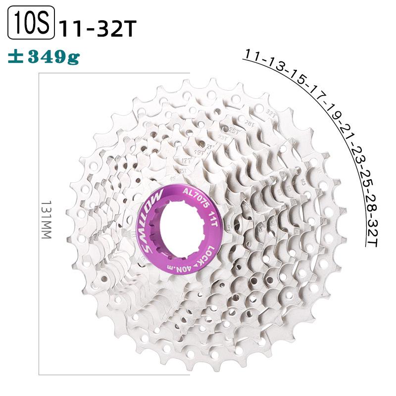 SMLLOW 10-Speed 11-50T/46T Mountain Bike Cassette Flywheel