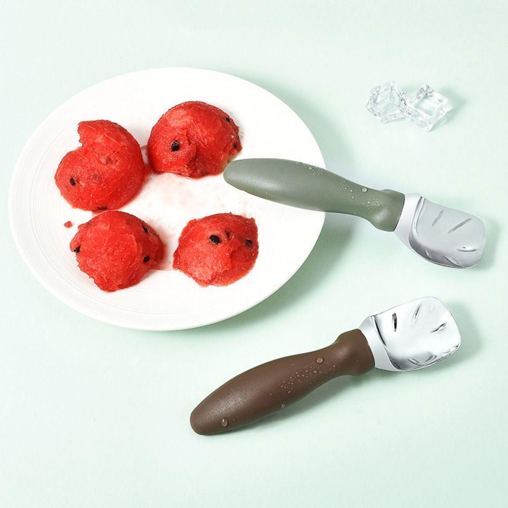 Versatile Fruit Ball Scoop Zinc Alloy+PP Watermelon Scoop Professional Measuring Spoon  Watermelon