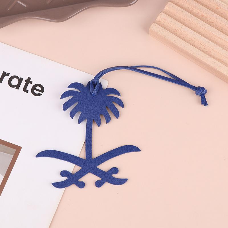 Натуральная кожа Саудовская карта финиковая пальма брелок женский рюкзак кулон женская сумка брелок