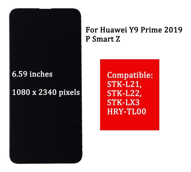 Для Huawei Y9 Prime 2019 P Smart Z ЖК-дисплей с сенсорным экраном