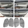 Для VW Passat B5 1998-2005 LHD / RHD только 4-дверный Автомобиль Микрофибра Кожа Внутренняя Ручка Двери Подлокотник Панель Покрытие Защитная Накладка