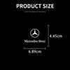 AABIG1 New Car Rearview Mirror Sticker Car Decoration Decal For Mercedes Benz GLK GLA A B C E Class C180 S200 S300 W176 W246 W205 W213