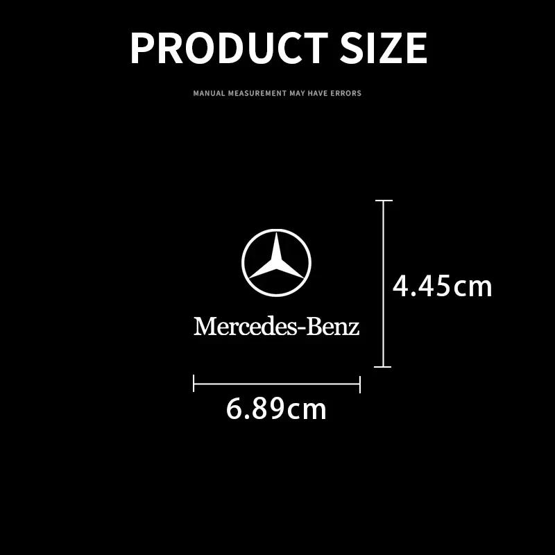 AABIG1 New Car Rearview Mirror Sticker Car Decoration Decal For Mercedes Benz GLK GLA A B C E Class C180 S200 S300 W176 W246 W205 W213