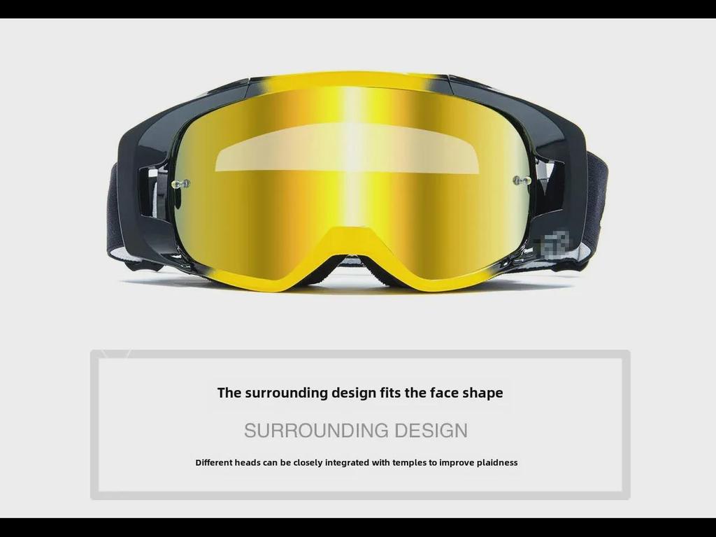 Fox Off-Road Motorcycle Riding Goggles - Wind & Sand Protection, HD Vision