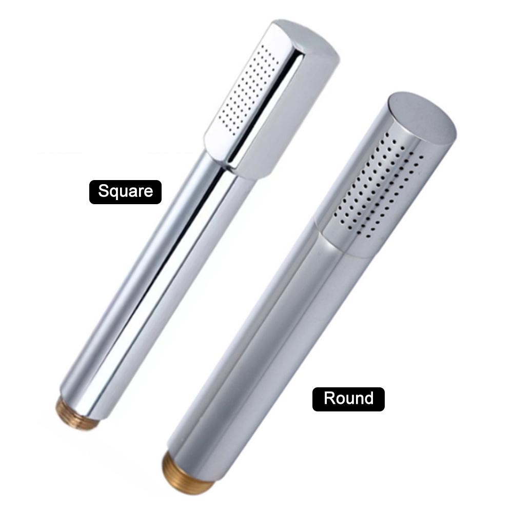 Mordern Style Copper Shower Head Chrome Finish Bathroom Spray Round
