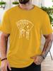 Unisexs Crew Neck Tee Royal Flush Card Drip Graphic Soft Short Sleeve Casual Street Poker Fan Summer Daily Cotton Basic Wear Top