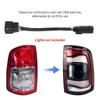 2Pcs For Ram 2500 3500 Truck 2019-2024, 5Th Gen Tail Lamp Wiring Harness Adapter Conversion From Halogen To LED Taillight