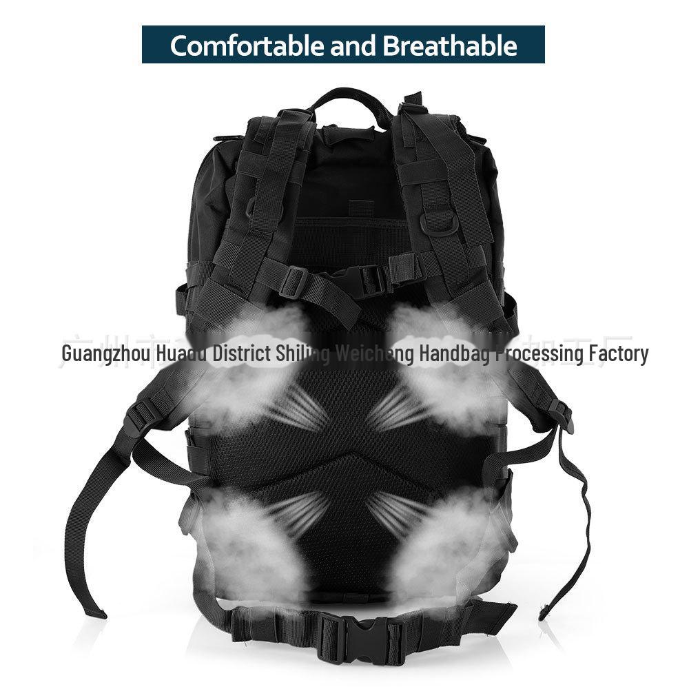 Тактический многофункциональный камуфляжный рюкзак с двумя плечами для велоспорта, путешествий и спорта