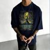 Pokémon Anime Umbrion Printed Cotton Tshirt 2026 Summer Mens and Womens Loose Casual Street Versatile Trend Short Sleeved Top