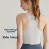 Высокопрочный жилет для йоги со встроенной чашкой и ударопрочной спинкой