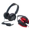 3.5mm Wired Earphone Headset Pc Gamer Stereo Folded Headphone With Mic For Computer Phone Sony Xiaomi Huawei Ps4 Children Gift