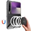 For Huawei Pura X Clear Case TPU+Acrylic Magnetic Phone Cover Compatible with MagSafe
