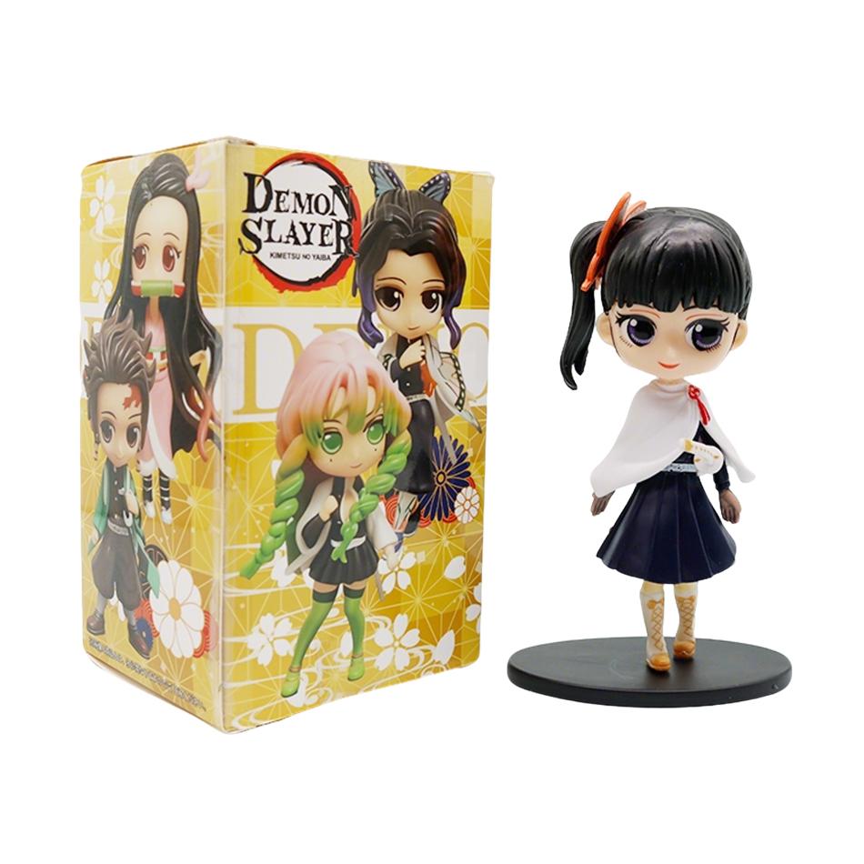 Новое аниме 13 см, фигурка убийцы демонов Nezuko Tanjirou Zenitsu Inosuke Kyoujurou Giyuu Kawaii Qposket, модель из ПВХ, игрушки, подарок для детей