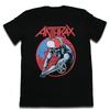 26 Музыкальная группа Anthrax Для фанатов Хлопок Черный S-4XL Унисекс Рубашка Унисекс Футболка