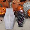 Yousheng 3D Skeleton Hand Candle Mold Halloween Skeleton Hand Rose Skull Silicone Mold for Epoxy Resin Casting Aromatherapy Soap Candle Making