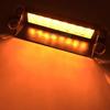 Car Strobe Signal Lamps 8 LED 12V Emergency Flashing Light with Suction Cup Warning Light Auto Truck Windshield Flash Lighting