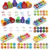 10PCS/Se Multicolor Fun Cute Child DIY Scrapbook Kids Stamp Cartoon Rubber Stamps Scrapbooking Reward Toy