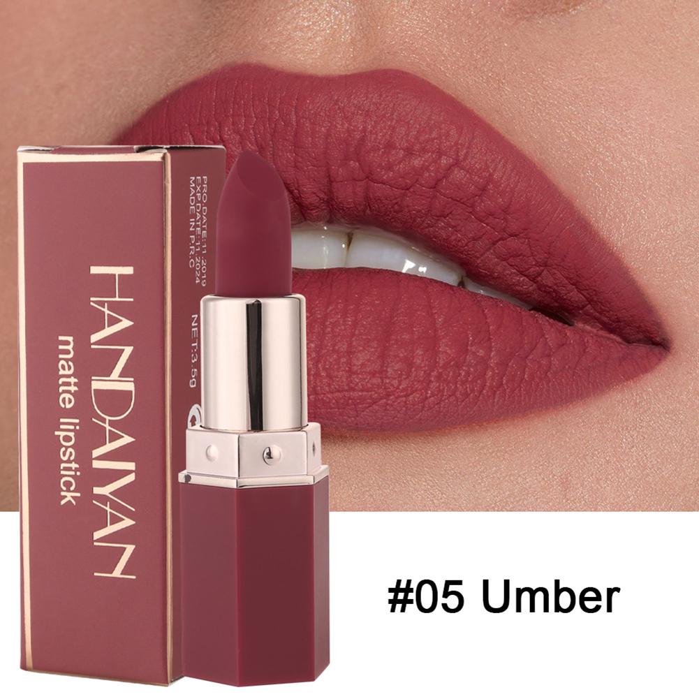 6-цветная матовая водостойкая бархатная помада для губ Sexy Matte Moisturizing Lipstick Long-Stick Professional