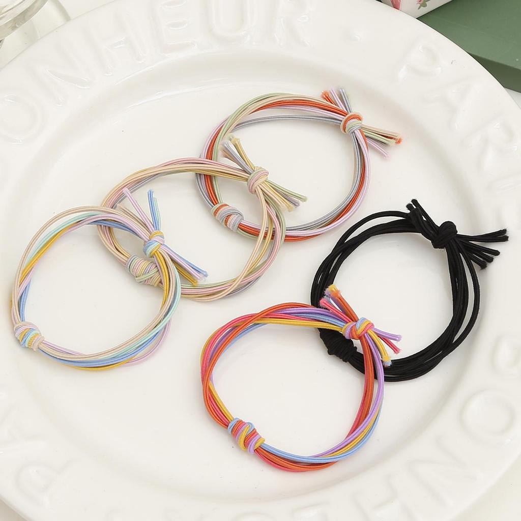 20Pcs High Elasticity Durability Headband Hair Ring Head Rope Fashion Headwear For Girl Sweet Rubber Band Hair Accessories