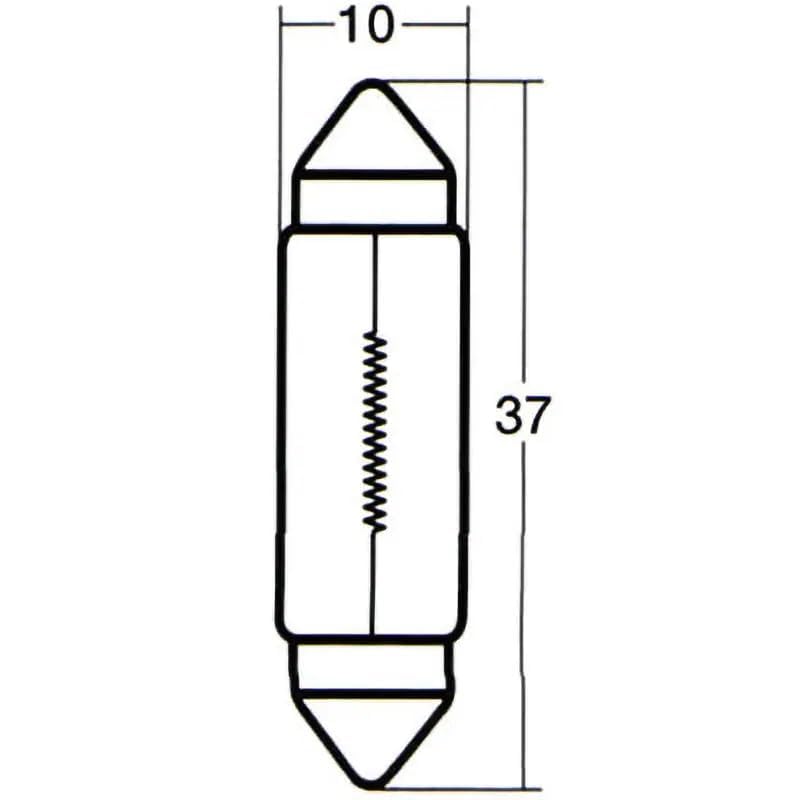 Stanley Electric Room Lamp 12V Pack of A3472C (STANLEY) Lamp/Map Bulbs, 5W, 10,