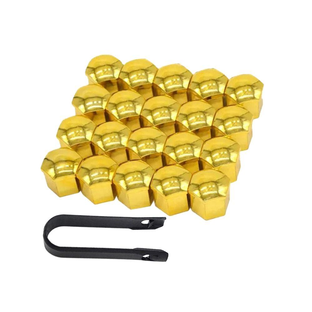 20 шт. 17 мм колпачки на болты ступицы колеса, антикоррозийные защитные крышки гаек, аксессуары для экстерьера автомобиля