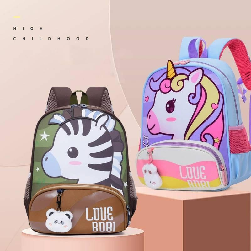 Playful Fun And Childrens Backpack With Comfortable Curved Straps Carrying Easy