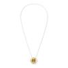 Bandel Metallic Necklace METALLIC NECKLACE 40cm [BANDEL] White/Gold [Item]
