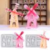 Artistic Silicone Candlestick Molds Resin Epoxy Molds Rotating Windmill Shape Candle Holder Moulds Silicone Texture