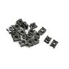 ACROPIX M6x1 Metal U Type Car License Plate Screw Base Clip Nut 20pcs