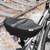 Bike Seat Cushion, Saddle, Oversized Wide Cycling Pad Bicycle for Mountain and