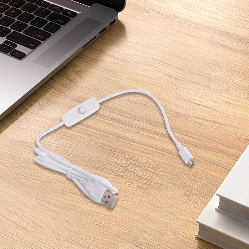 Кабель питания Micro USB с переключателем, USB 2.0 на MicroUSB, для платы, USB на micro USB кабель