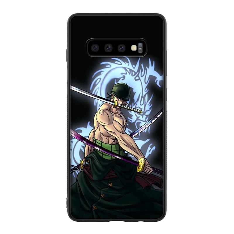GX165 цельный силиконовый мягкий чехол Roronoa Zoro для Samsung S6 S7 Edge S8 S9 S10 S10E S20 Fe S21 S21s S30 Ultra Plus Lite