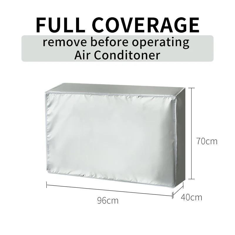 Air Conditioner Waterproof Cover Outdoor Outside Condenser Home Storage Dustproof Sunscreen Front Load Laundry Dryer Covers Case