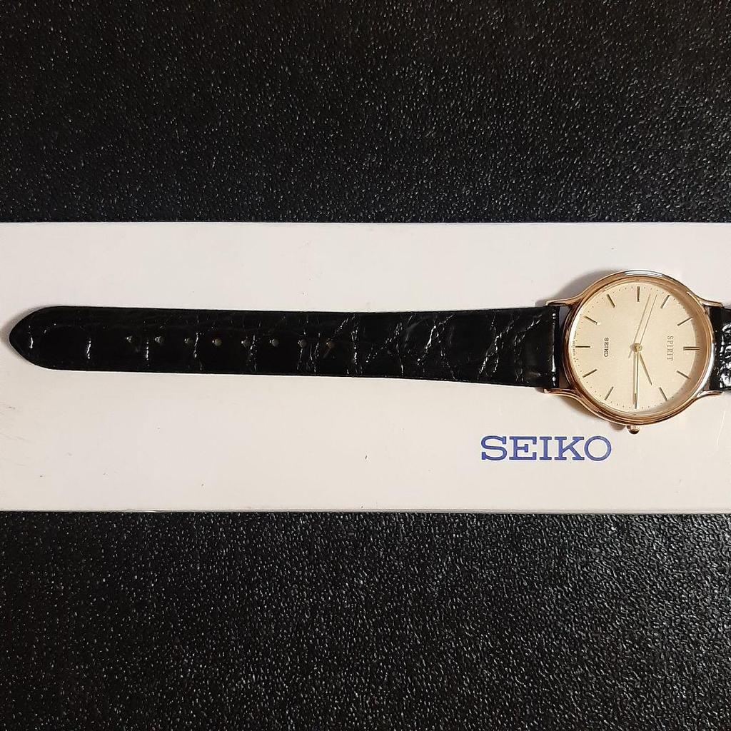 [USED] Extremely Rare Seiko Spirit Watch 5E31-6D10 (no Warranty)