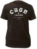 Cbgb Distressed Logo Impact Рекламная футболка унисекс