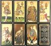Visconti Tarot Tarot with Japanese Authentic I.I.J 78-Card Deck, Visconti-Sforza Edition, Instructions,