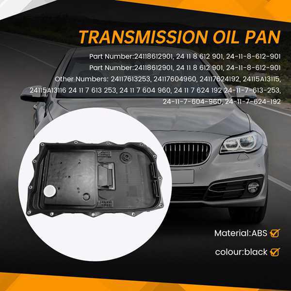 Поддон масляный АКПП BMW F20 F30 F80 X1 24118612901