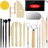 19/25/29Pcs DIY Art Clay Tool Set Dotting Pen Ceramic Painting Indentation Tools  for Beginners