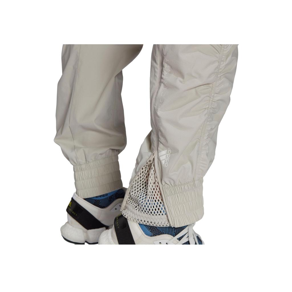 Adidas Женские джоггеры на шнурке с логотипом X Stella McCartney, серебристо-серые GQ1213