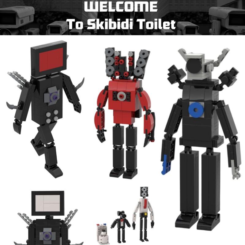 Mgw Лабиринт Ведьмы Пластиковый Конструктор Игрушка Скибиди Туалет Против Человека-Наблюдателя Горячая Игра