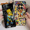 Fun S-simpsons Funda Phone Cover Case for Xiaomi Redmi Note 13 Pro Plus 7 8 9 10 12 Pro 10S 9S 11 14 11s 12s