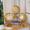 LED Star Moon Lantern Night Light - Middle Eastern Festival Decoration for Bedroom Table