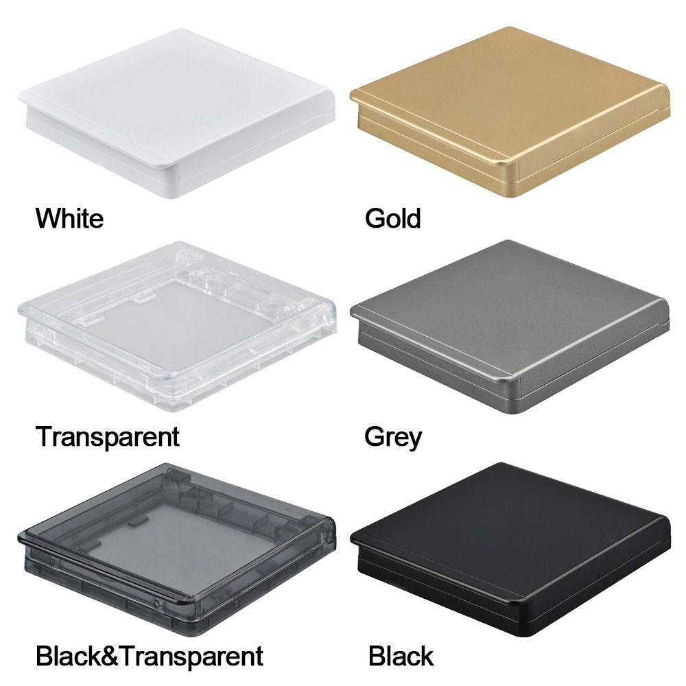 Self-Adhesive Socket Waterproof Box Wall-mounted Electric Plug Cover Switch Protective Cover Wall